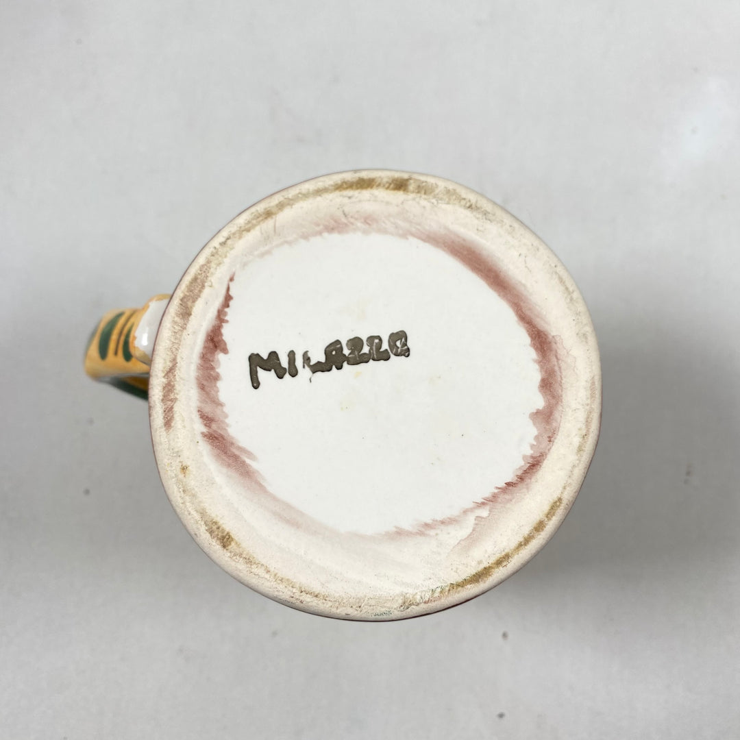 Handmålad keramikmugg “Milazzo” – Italiensk folkstil
