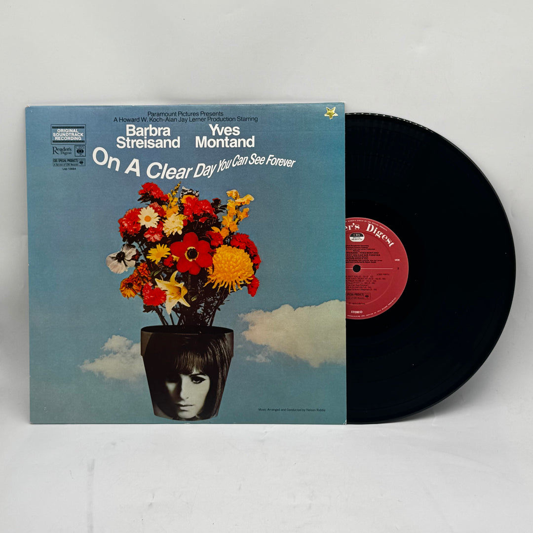 Klassisk vinyl LP med Barbra Streisand