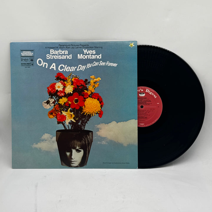 Klassisk vinyl LP med Barbra Streisand