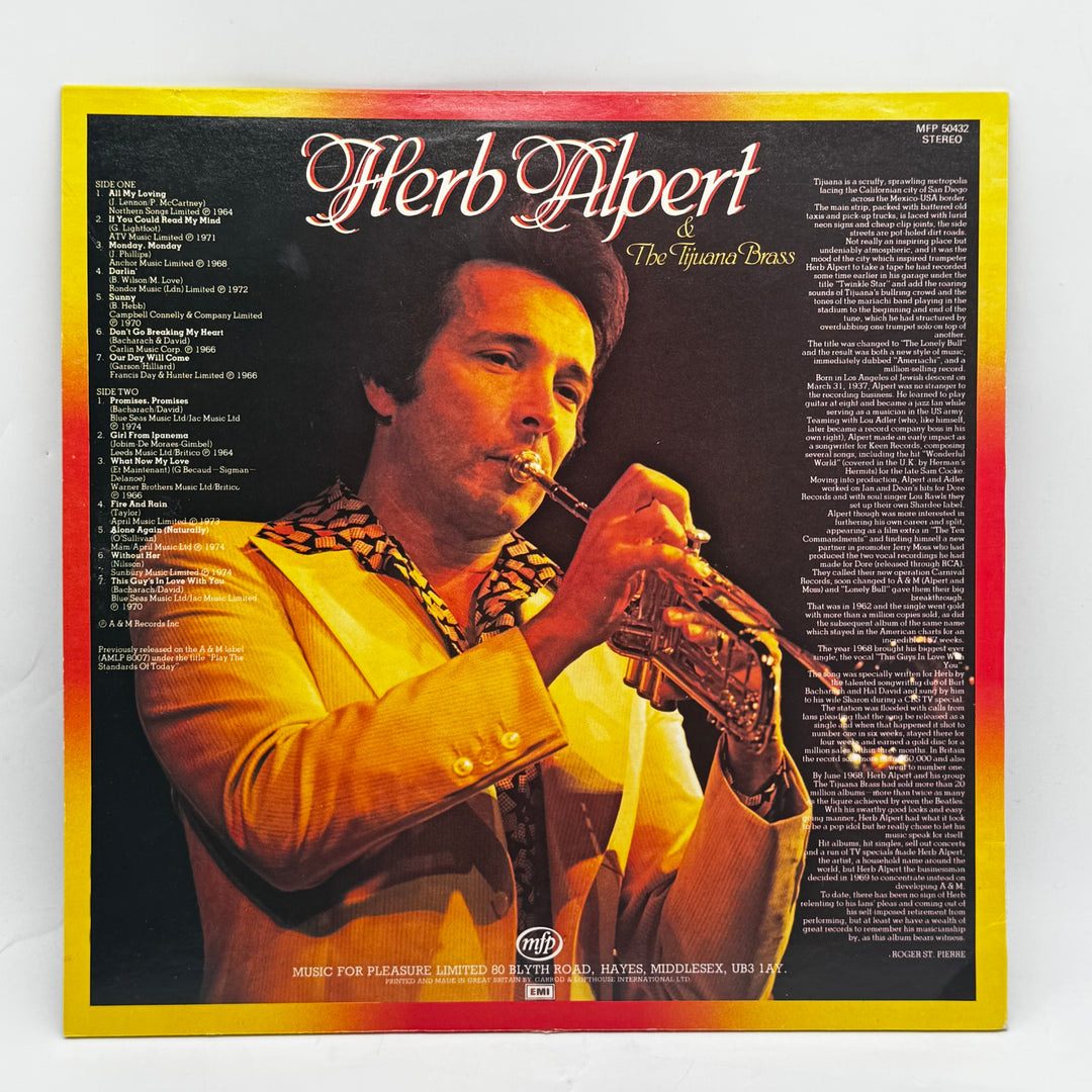 Herb Alpert & The Tijuana Brass Retro Vinylskiva