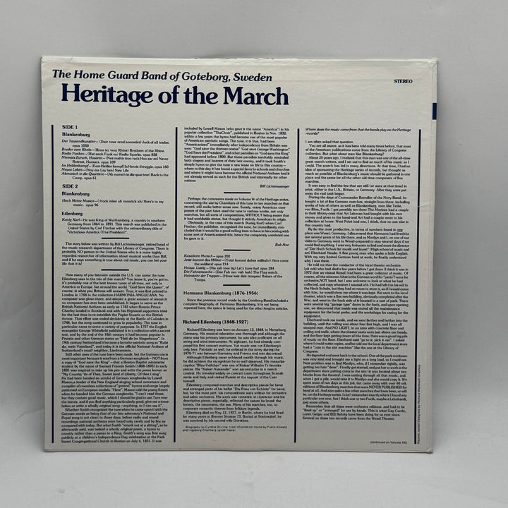 Heritage of the March vinyl retro musiksamling
