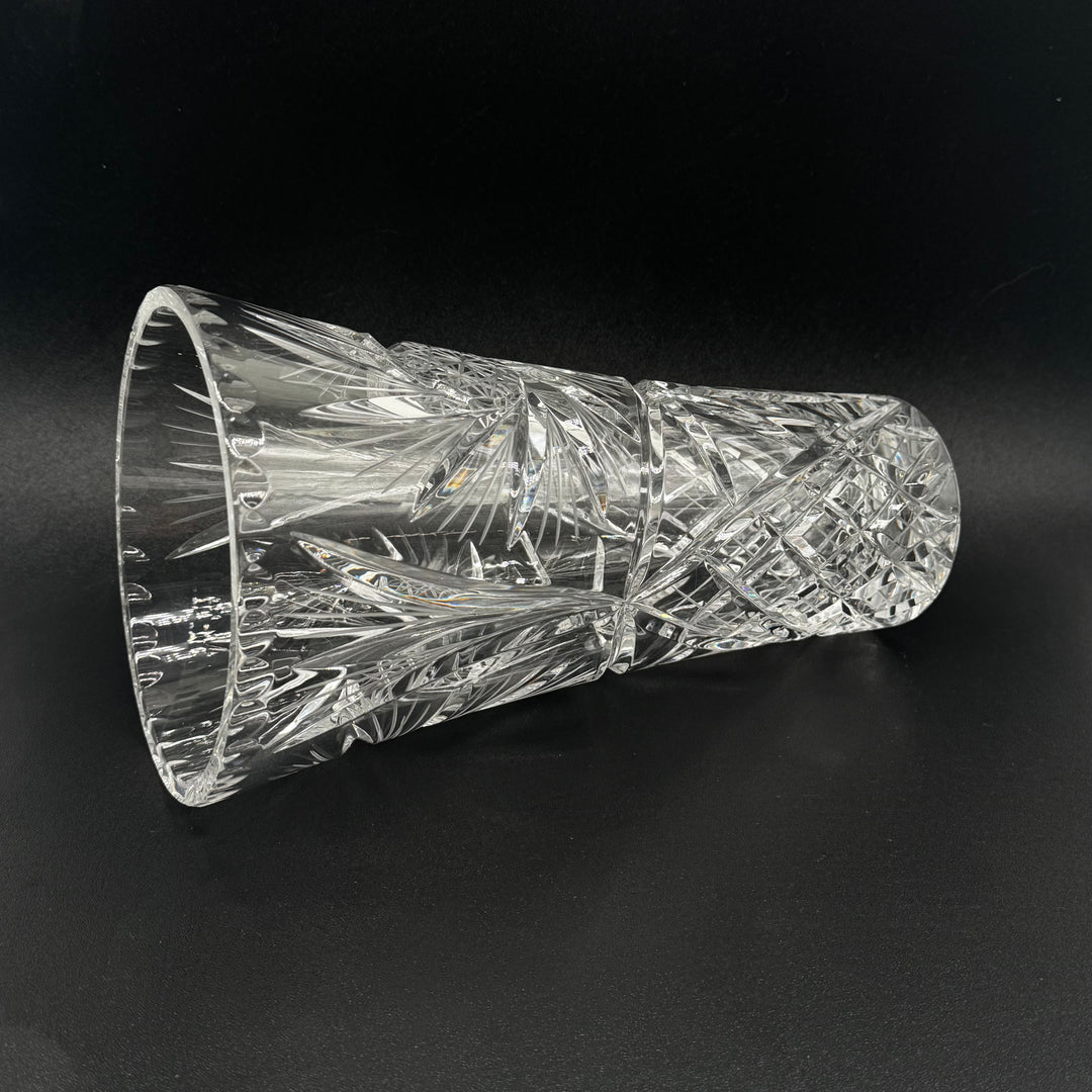 Retro kristallvas i utmärkt skick