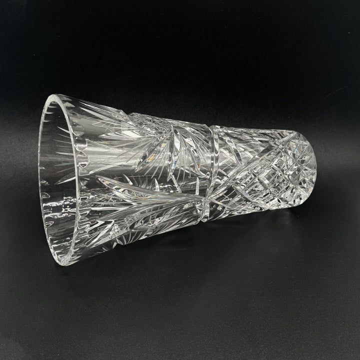 Retro kristallvas i utmärkt skick