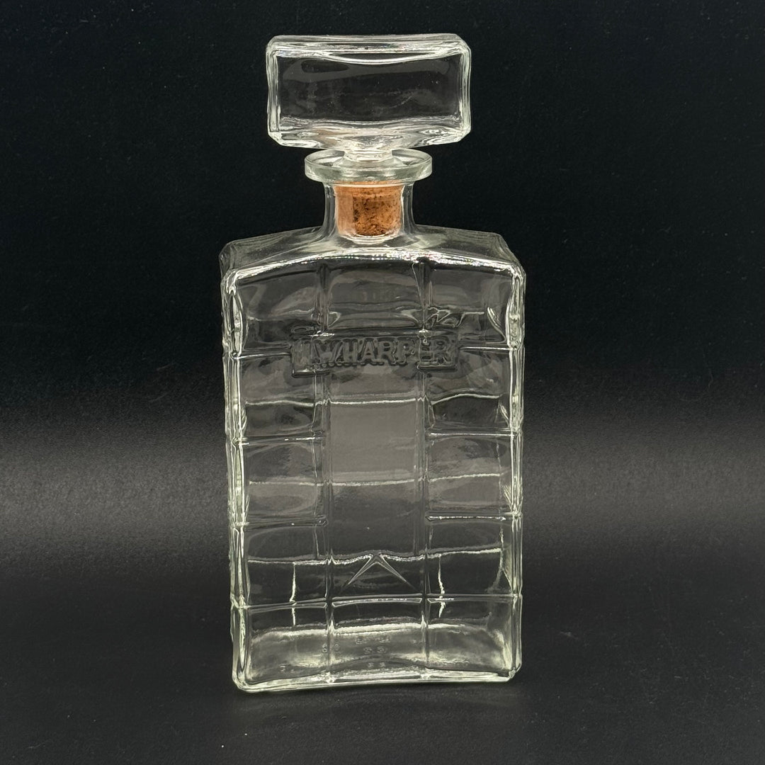 Retro Glasflaska I.W. Harper Vintage Charm