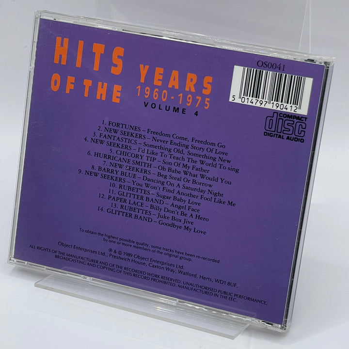 Retro CD-Samling Hits 1960-1975 Volume 4