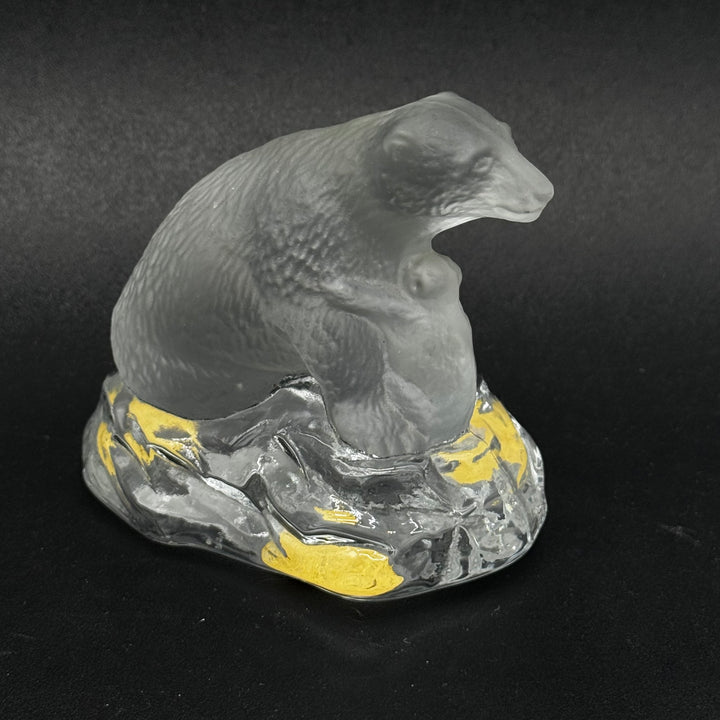 Kosta Boda Glasisbjörn Skulptur Elegant Dekoration