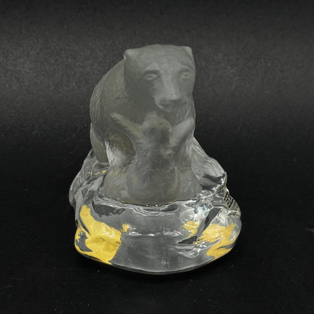 Kosta Boda Glasisbjörn Skulptur Elegant Dekoration