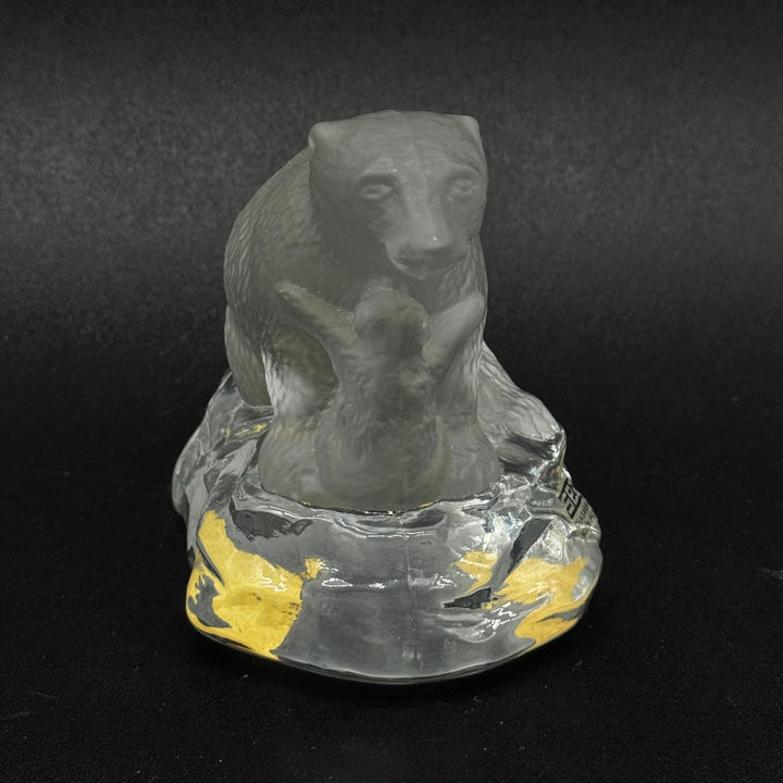 Kosta Boda Glasisbjörn Skulptur Elegant Dekoration