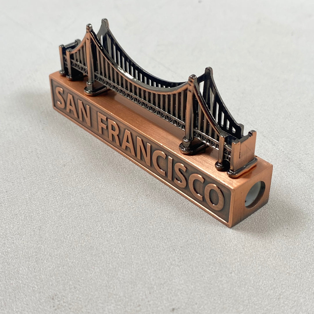 Golden Gate Bridge retro pennvässare i metall