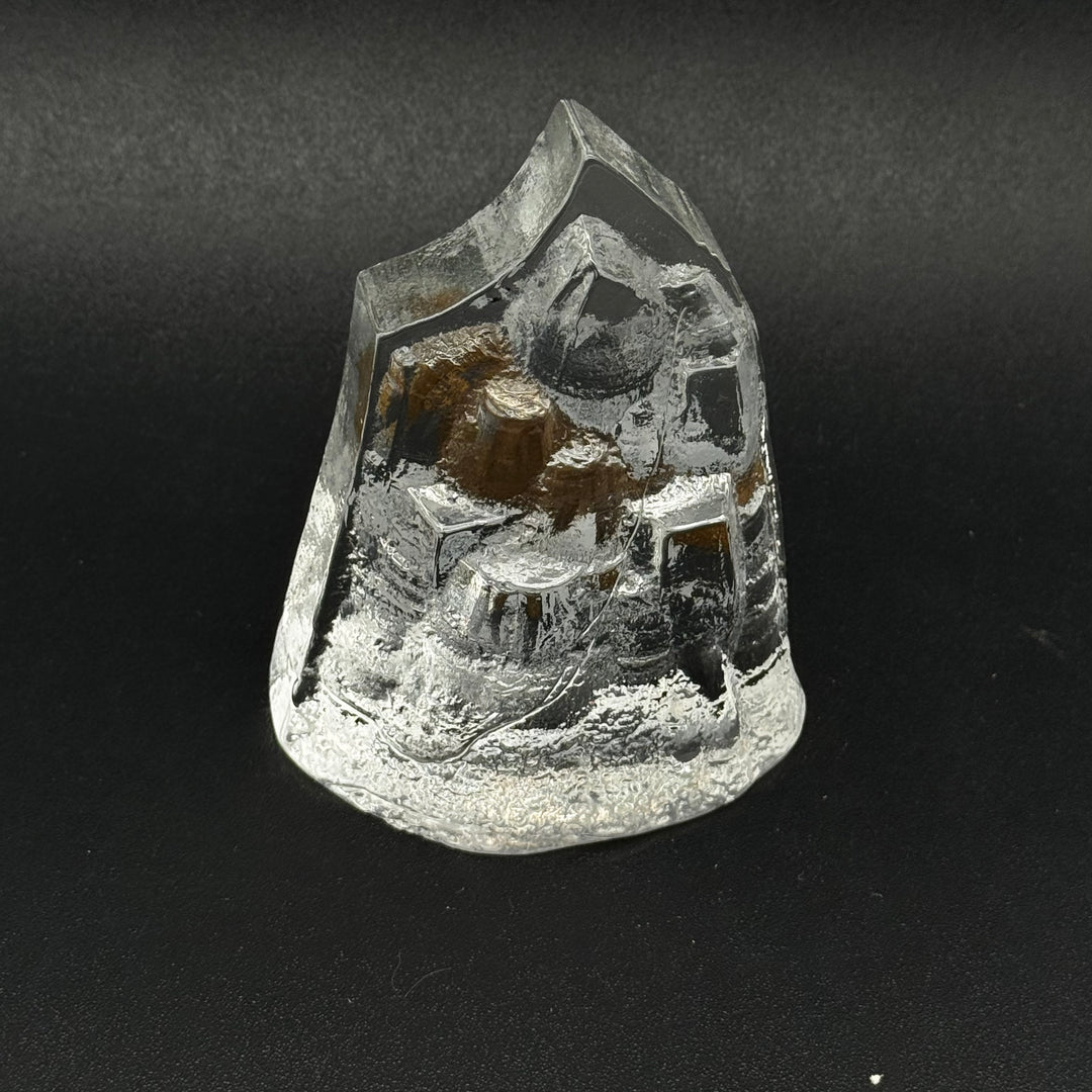 Retro glasfågelfigur i mycket gott skick