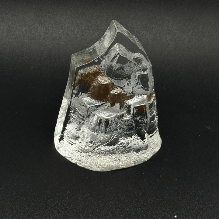 Retro glasfågelfigur i mycket gott skick