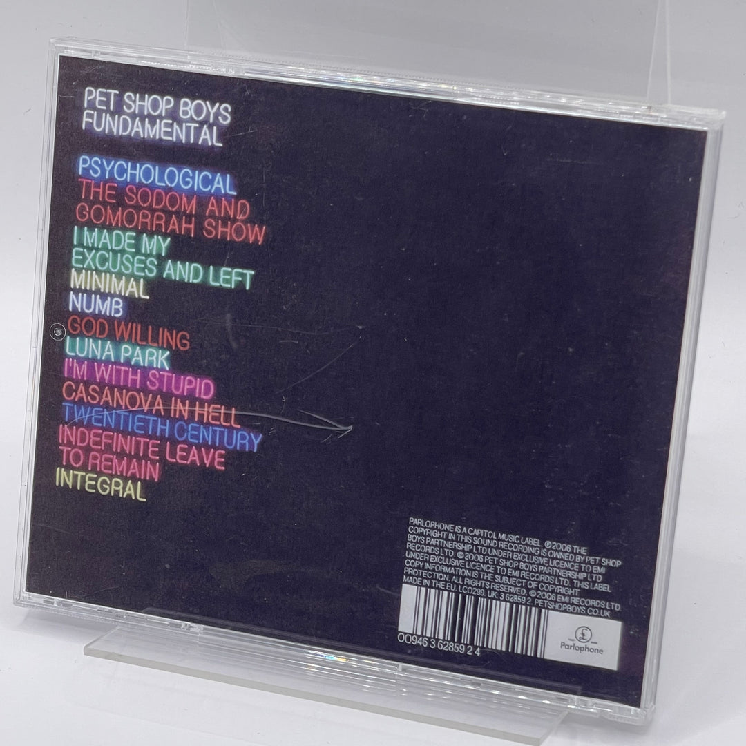 Pet Shop Boys CD Fundamental Parlophone Retro