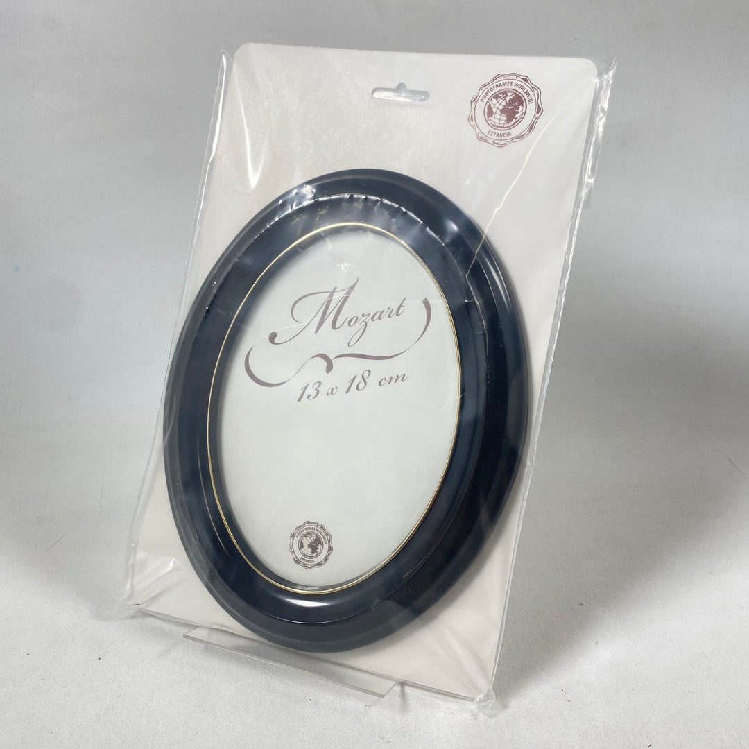 Elegant klassisk svart Mozart fotoram 13x18 cm