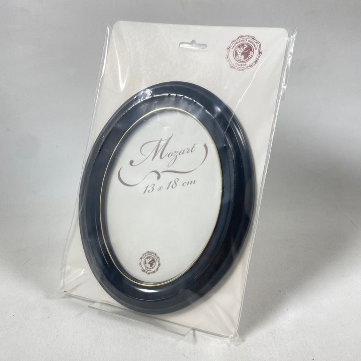 Elegant klassisk svart Mozart fotoram 13x18 cm