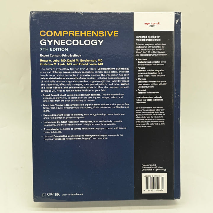 Begagnad Elsevier bok Comprehensive Gynecology