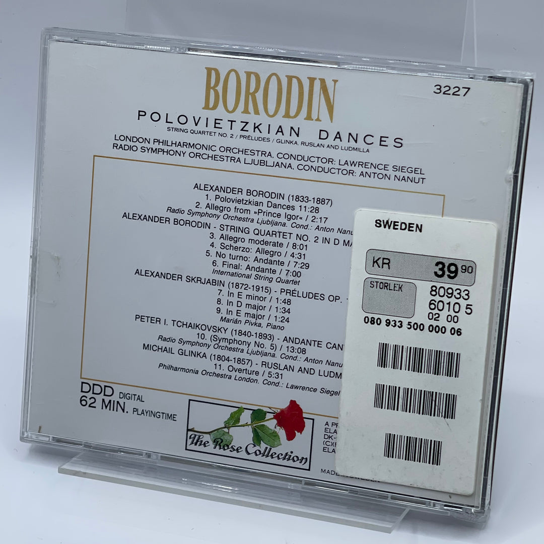Borodin Polovietzkian Dances Klassisk Musik-CD