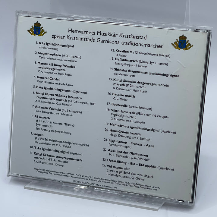Retro CD Album Hemvärnets Musikkår Kristianstad