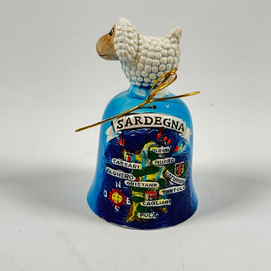 Retro keramik klocka från Sardinien