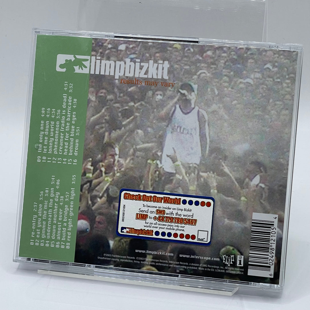 Limp Bizkit CD "Results May Vary" Retro