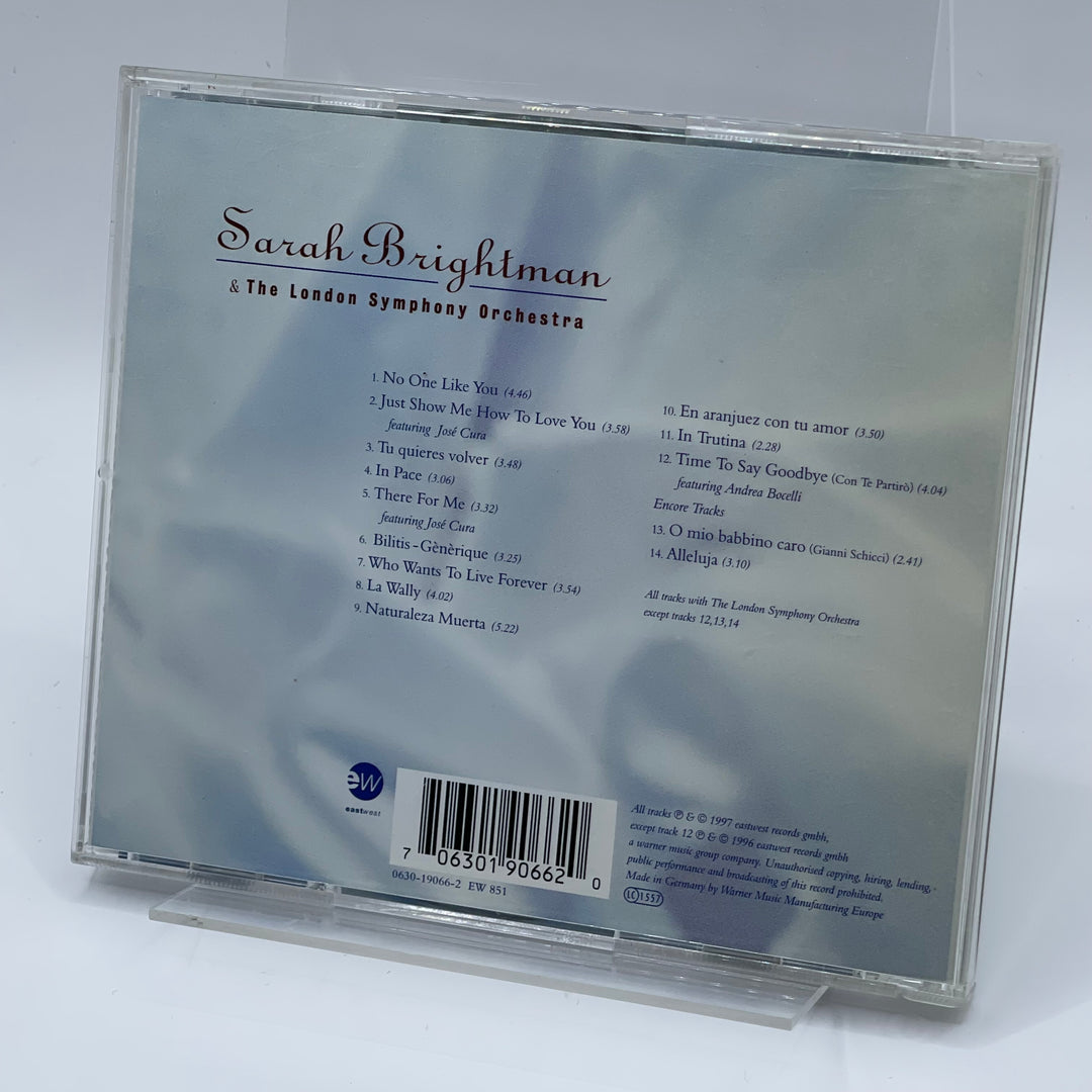 CD Timeless av Sarah Brightman med LSO