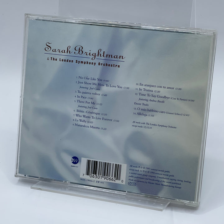 CD Timeless av Sarah Brightman med LSO