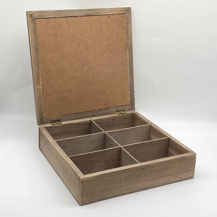 Handgjord Retro Minneslåda med Björnmotiv