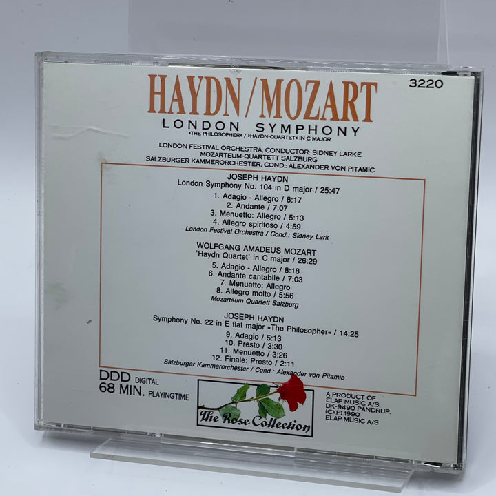 Klassisk CD Haydn Mozart London Symphony