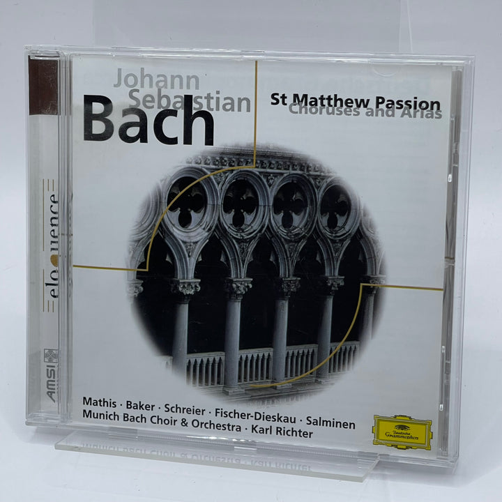 Bach CD St Matthew Passion Retro 1980