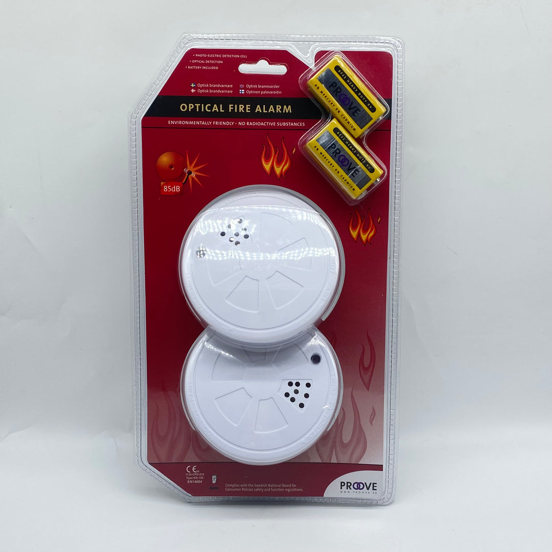Elegant optisk brandvarnare från Proove i plast