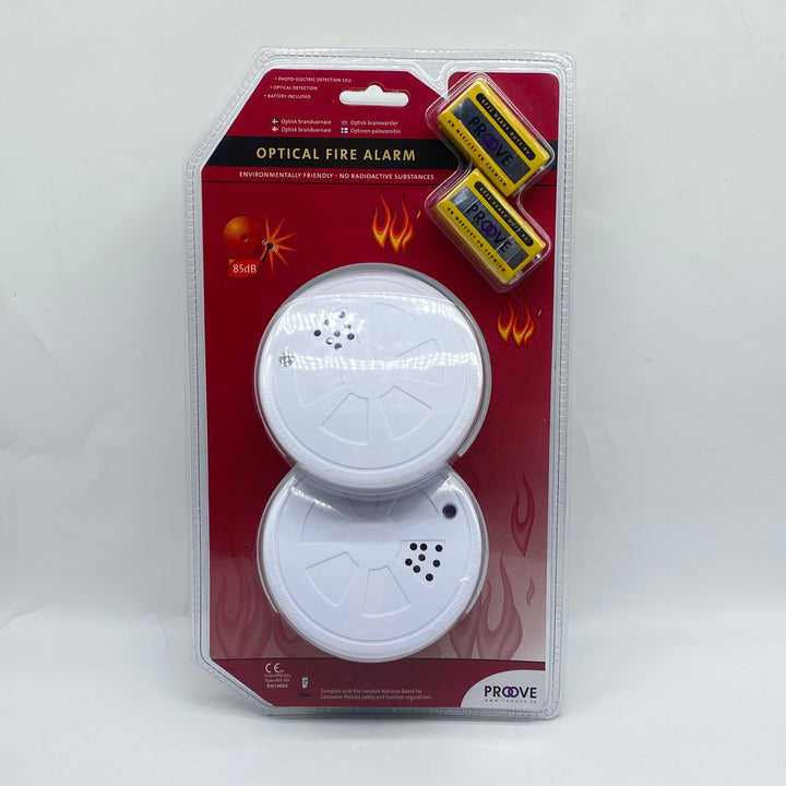 Elegant optisk brandvarnare från Proove i plast