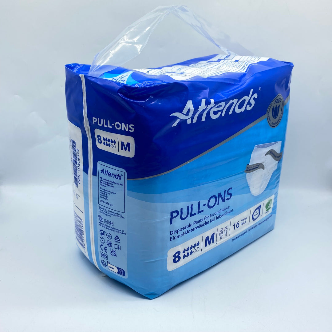 Attends Pull-Ons Engångsbyxa M Ny Oöppnad