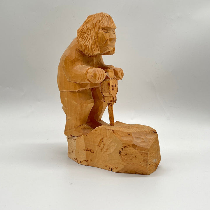 Träfigur av Viking - Homy Secondhand Online