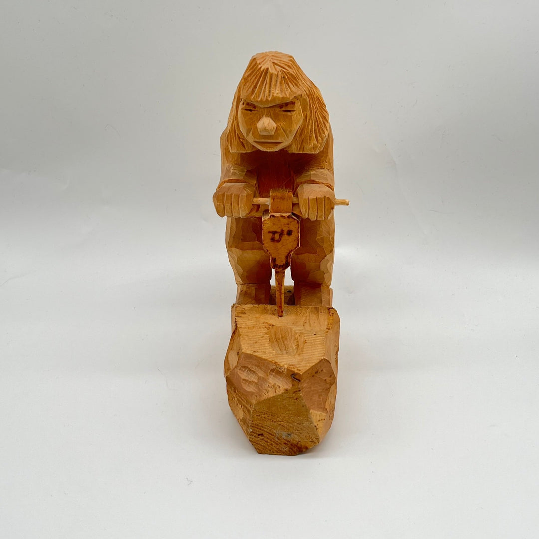 Träfigur av Viking - Homy Secondhand Online
