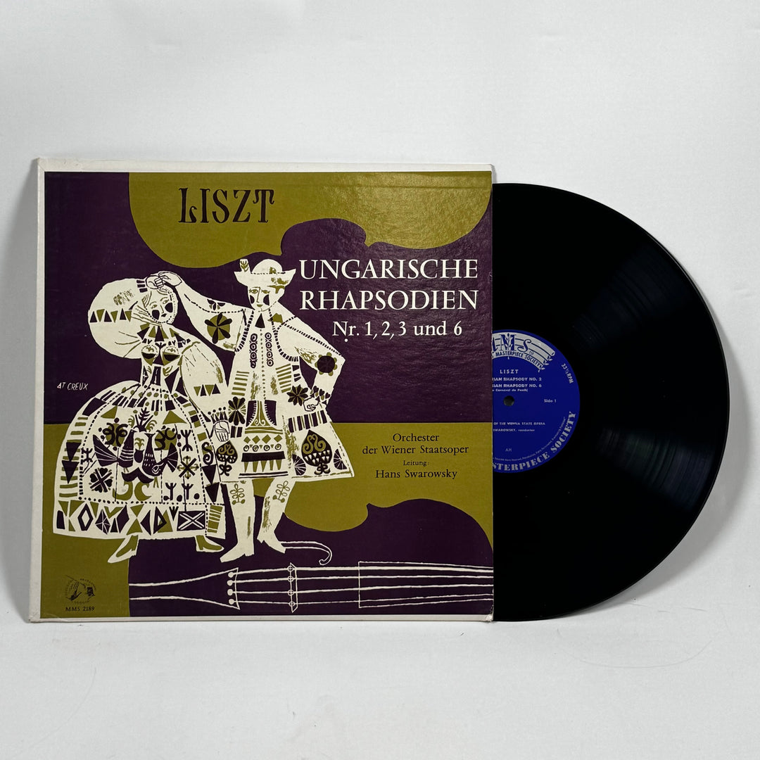 Klassisk Liszt Vinyl Retro från Wiener Staatsoper