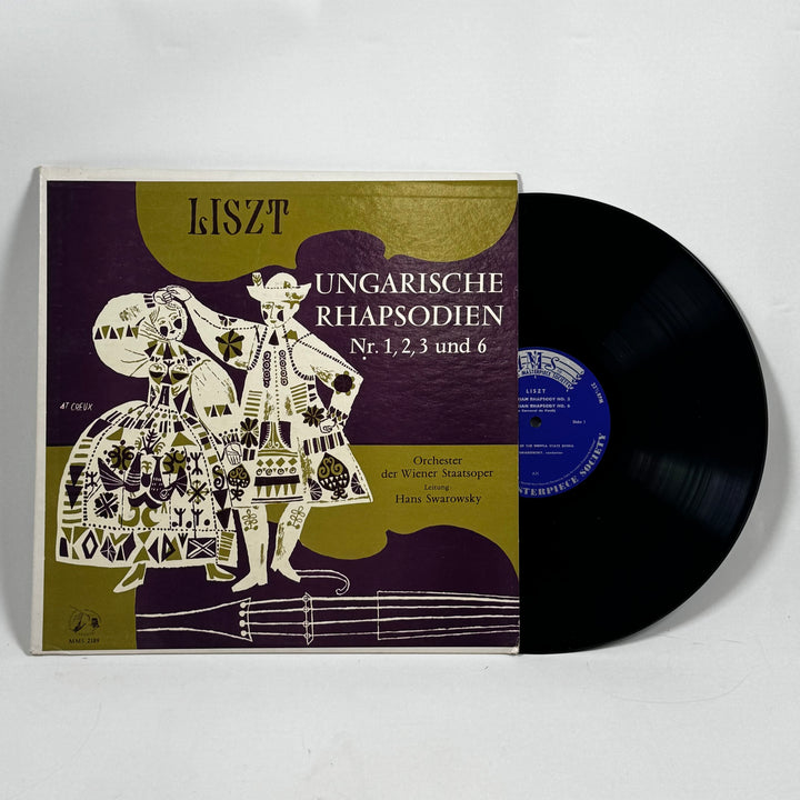 Klassisk Liszt Vinyl Retro från Wiener Staatsoper