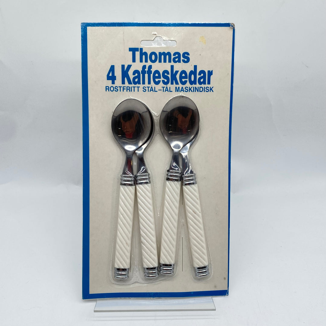 Thomas eleganta kaffeskedar i rostfritt stål