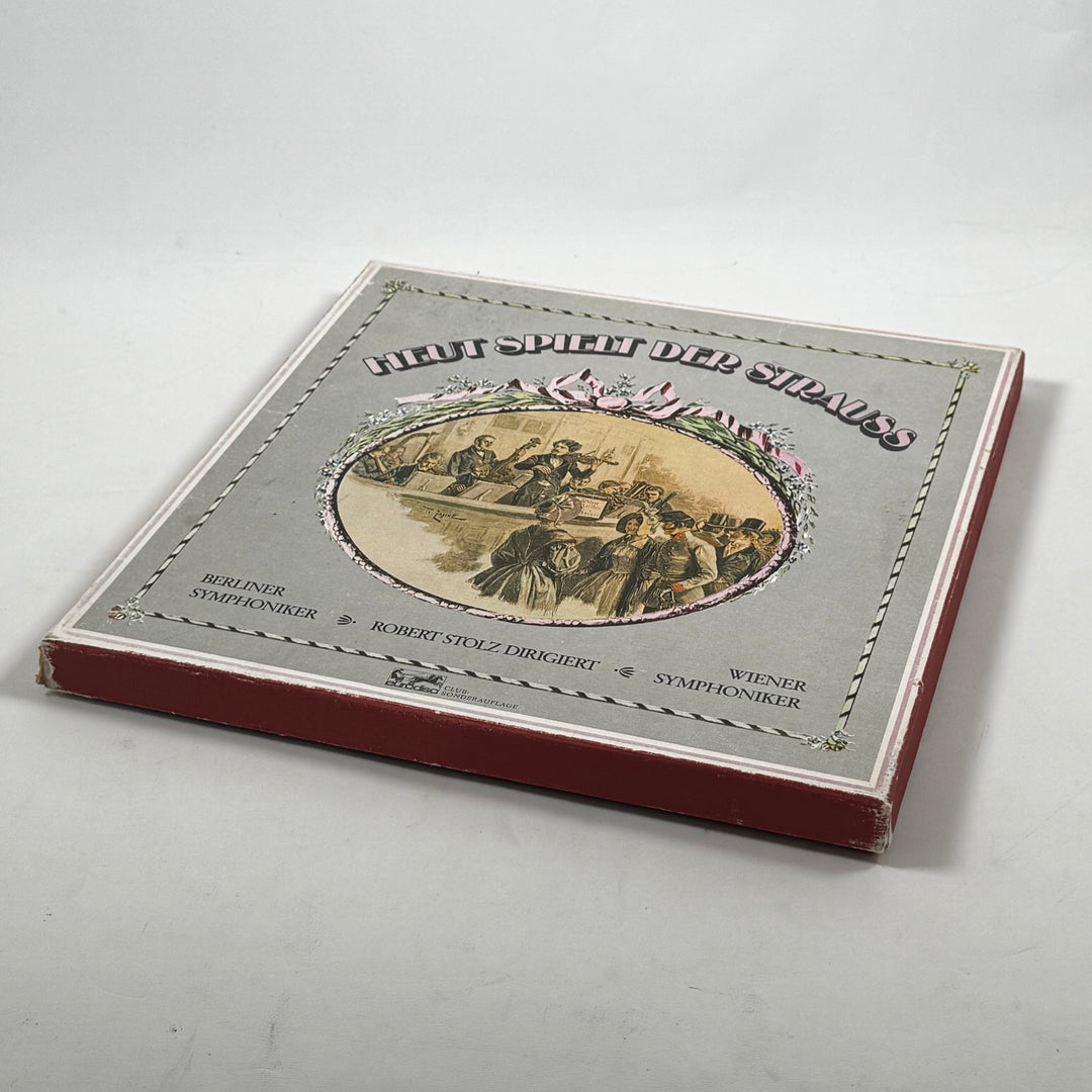 Retro vinylskiva Heut' Spielt der Strauss