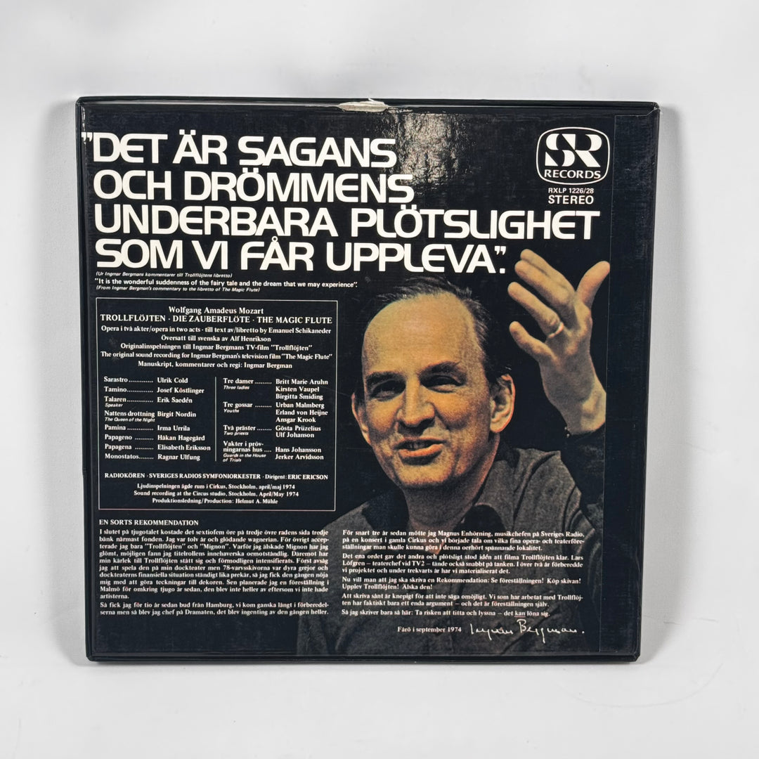 Ingmar Bergman Trollflöjten Vinyl Retro 1974