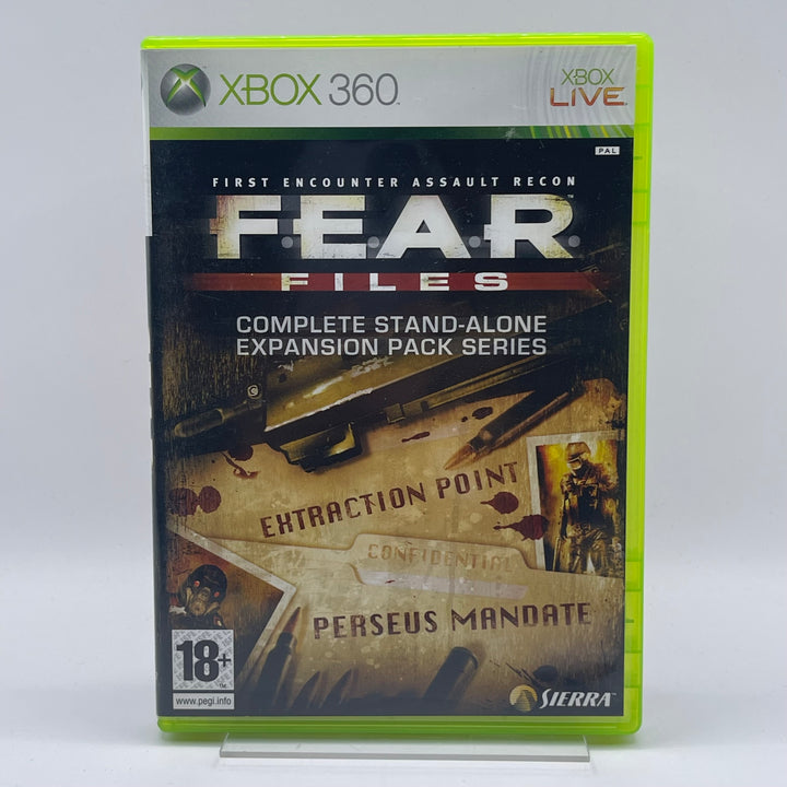F.E.A.R. Files Xbox 360 Expansion Begagnat