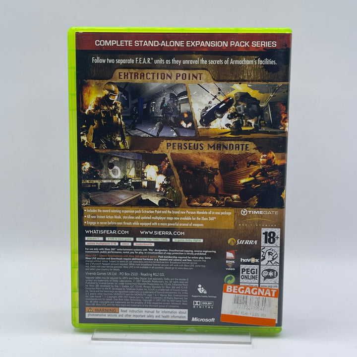 F.E.A.R. Files Xbox 360 Expansion Begagnat