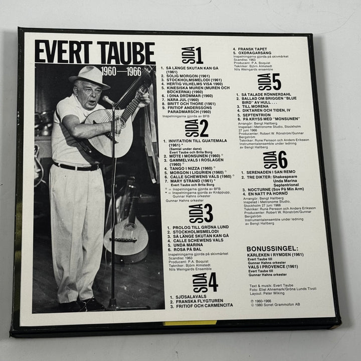 Evert Taube vinylklassiker 1960-1966 retro