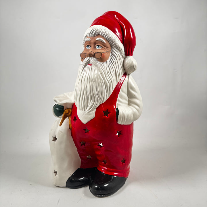 Retro Tomtelykta i Keramik med Stjärndekor