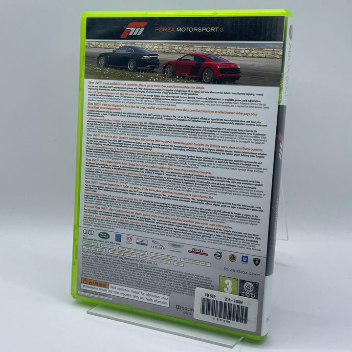 Forza Motorsport 3 Xbox 360 racingkänsla