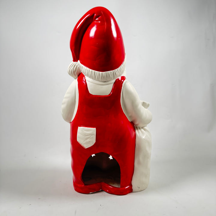 Retro Tomtelykta i Keramik med Stjärndekor