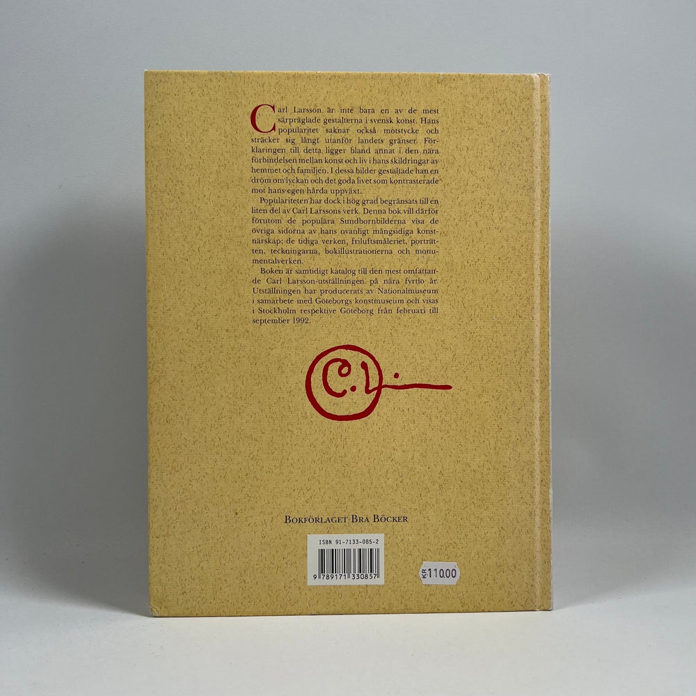 Carl Larsson Bok med Klassiskt Konstverk - Homy Secondhand Online