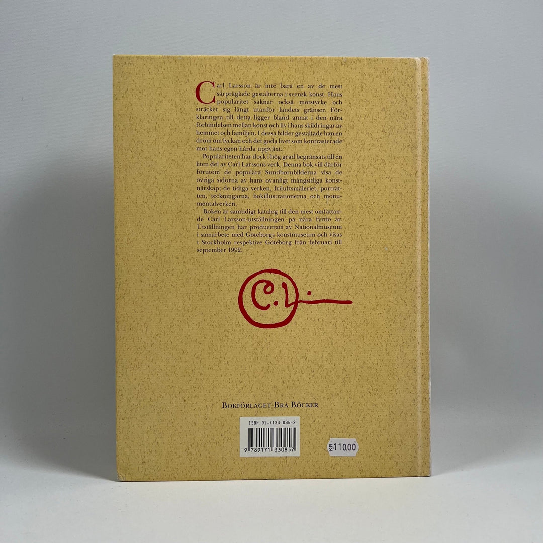 Carl Larsson Bok med Klassiskt Konstverk - Homy Secondhand Online