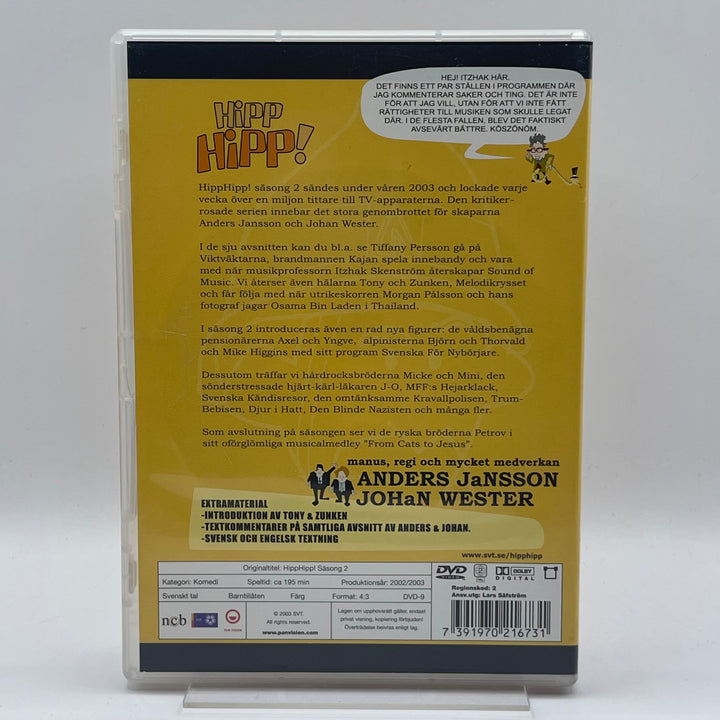 Hipp Hipp! Säsong 2 DVD SVT Humor