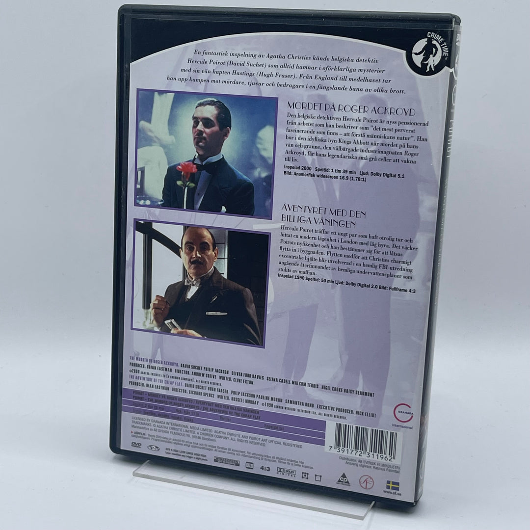 DVD Agatha Christie’s Poirot Klassiska Mysterier