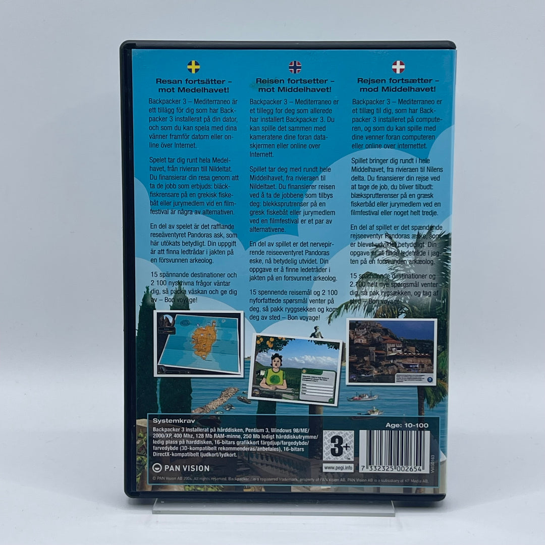 Backpacker 3 Mediterraneo Expansionspaket PC-spel