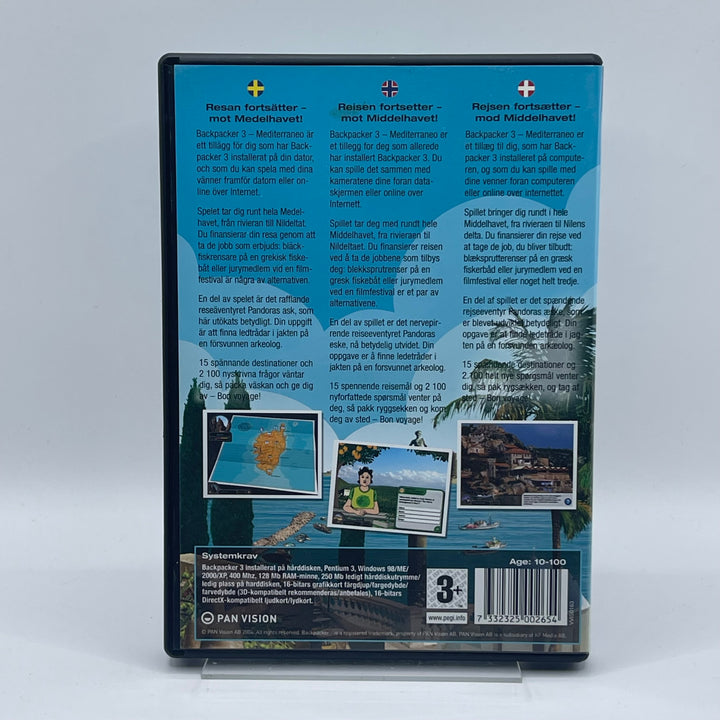 Backpacker 3 Mediterraneo Expansionspaket PC-spel
